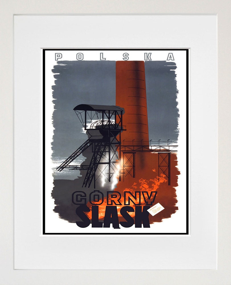 Poland Travel Art Vintage Polish Poster Print (TR127)