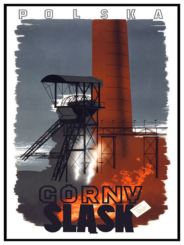 Poland Travel Art Vintage Polish Poster Print (TR127)