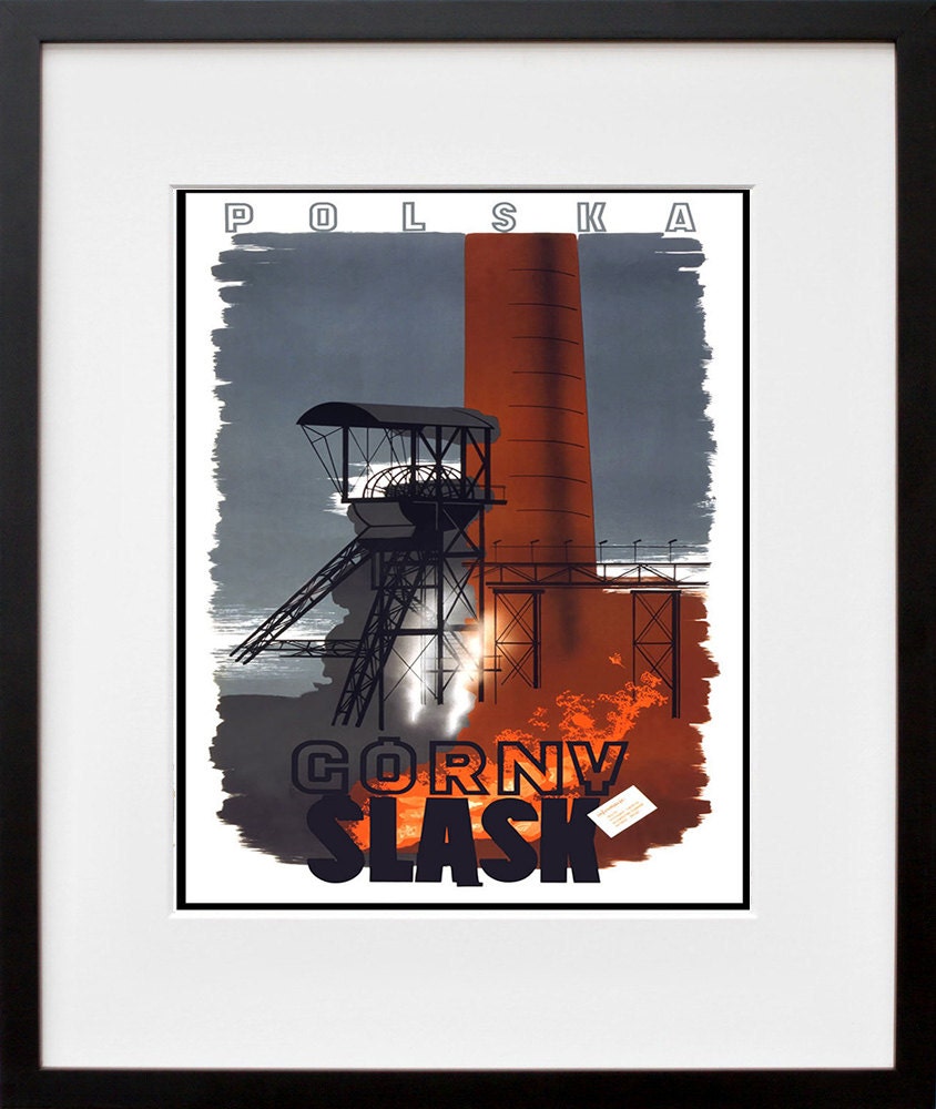 Poland Travel Art Vintage Polish Poster Print (TR127)
