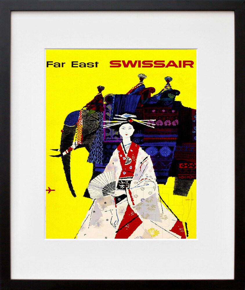 Travel Art Japan Print Poster Japanese Vintage Home Decor (XR103)