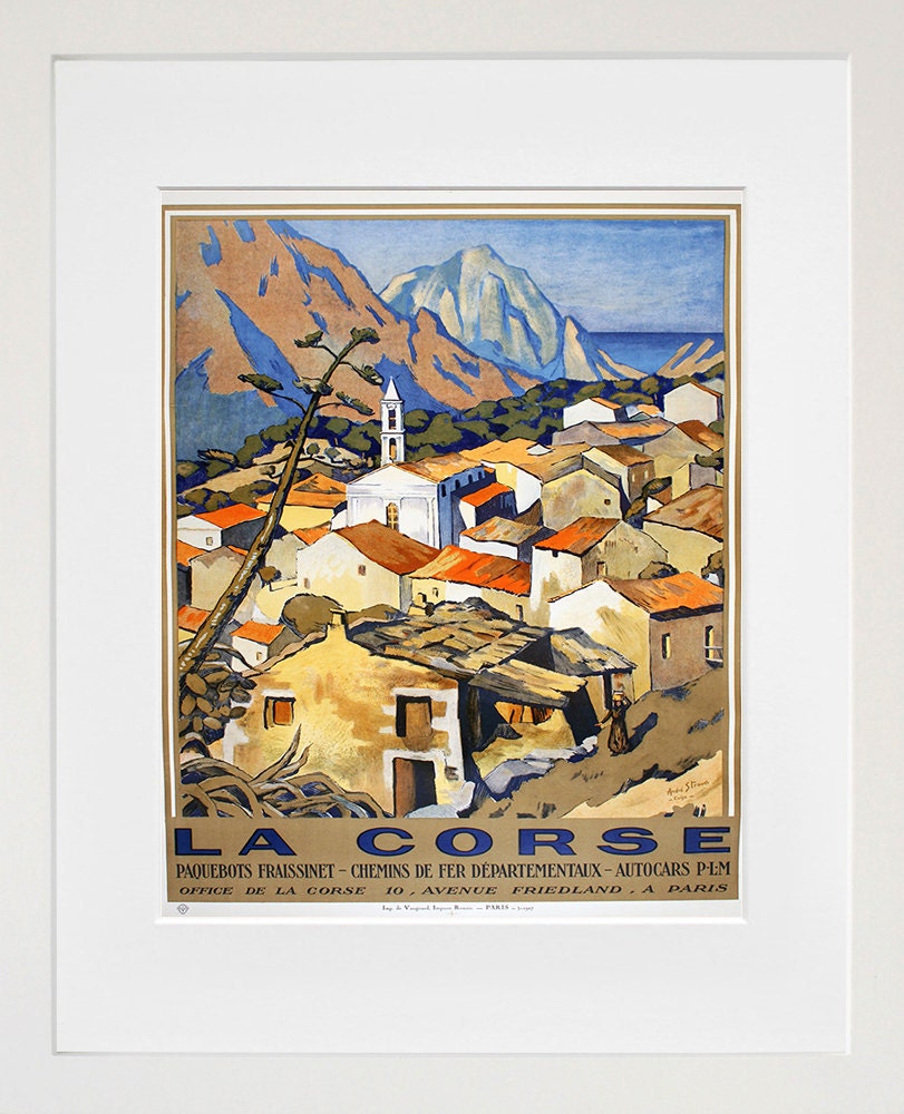 Travel Art France Print Poster French Vintage Home Decor (XR79)