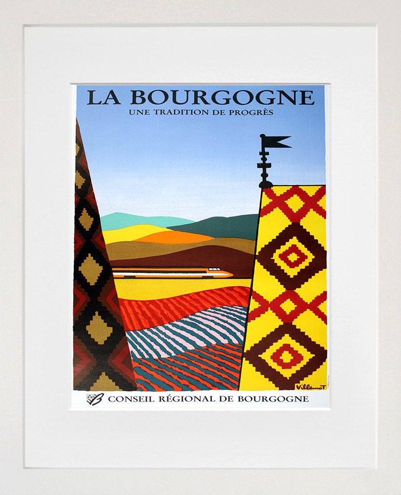Travel Art French Print Poster France Vintage Home Decor (XR81)