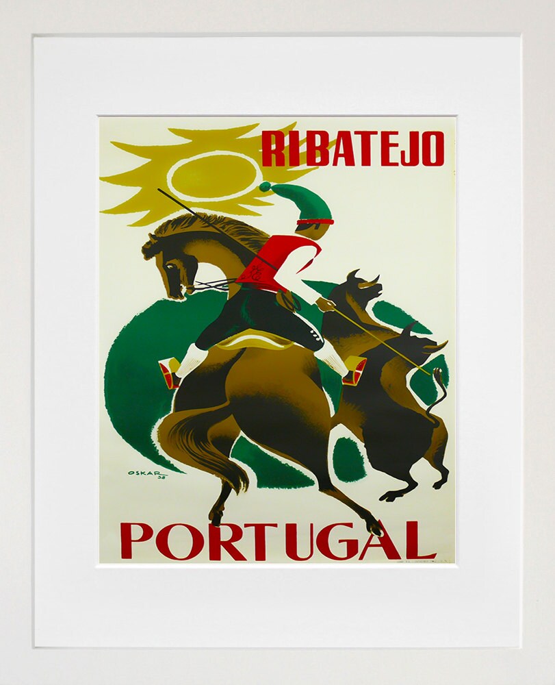 Art Portugal Travel Print Vintage Poster (TR158)