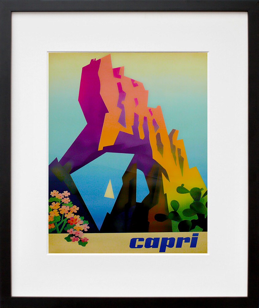 Capri Travel Poster