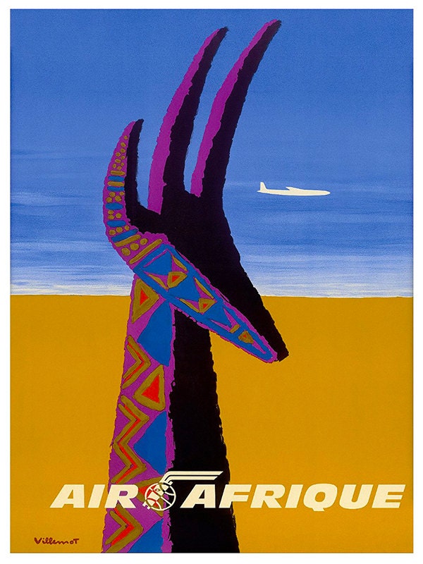 Africa Travel Poster