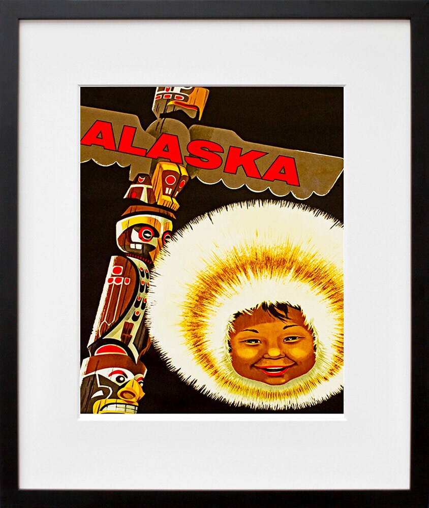 Travel Poster Alaska