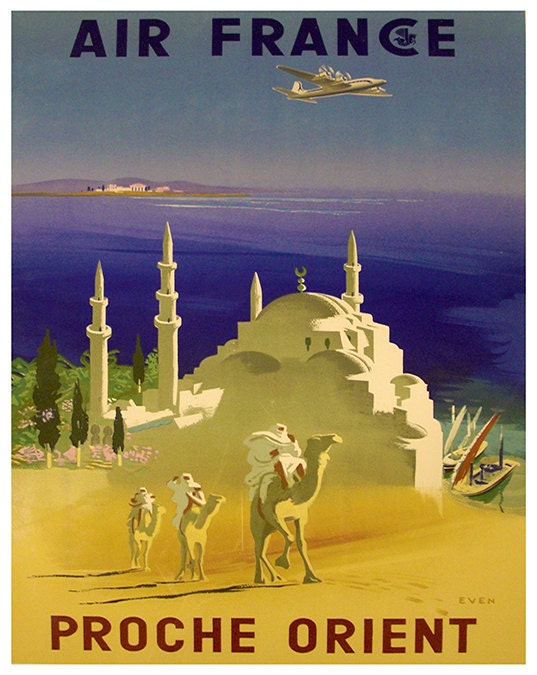 Travel Art Print Middle Eastern Home Decor Poster (XR115)