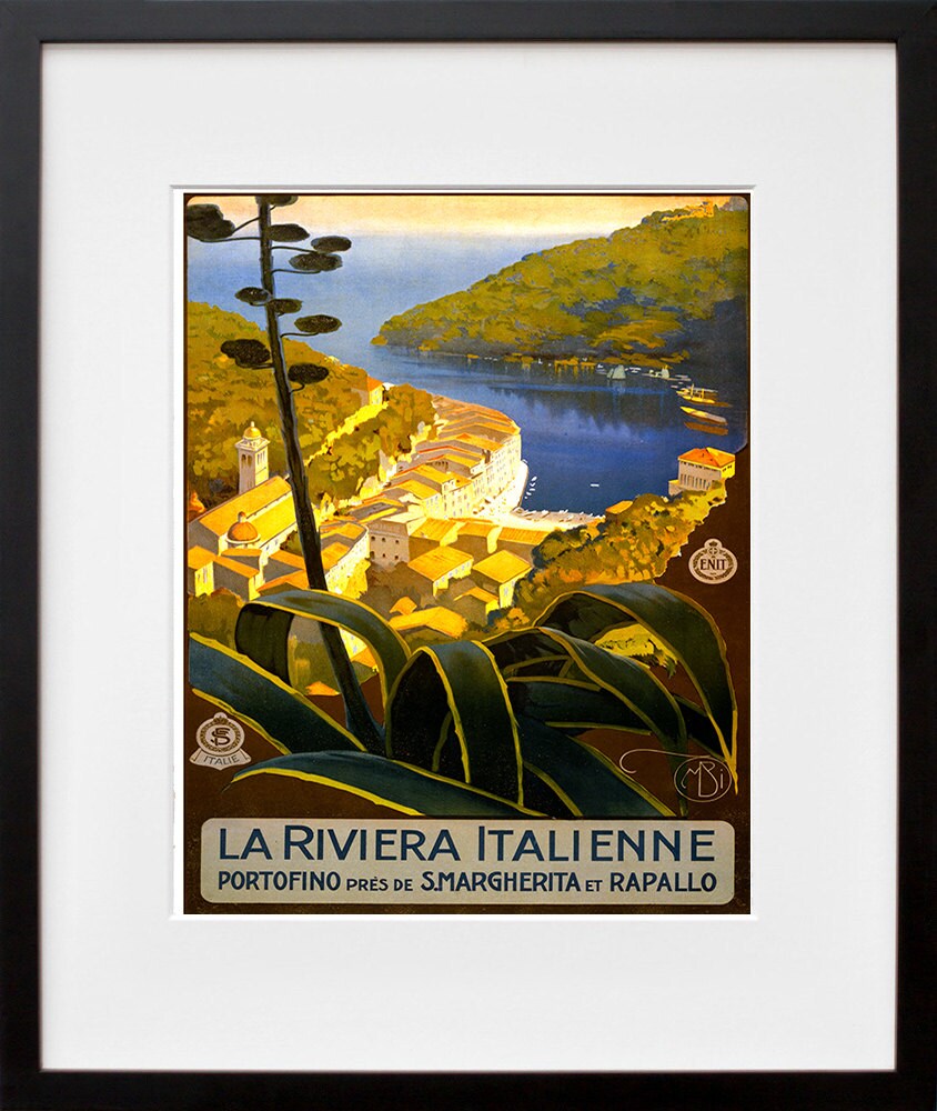 Italy Art Print Italian Home Decor Travel Poster (XR111)