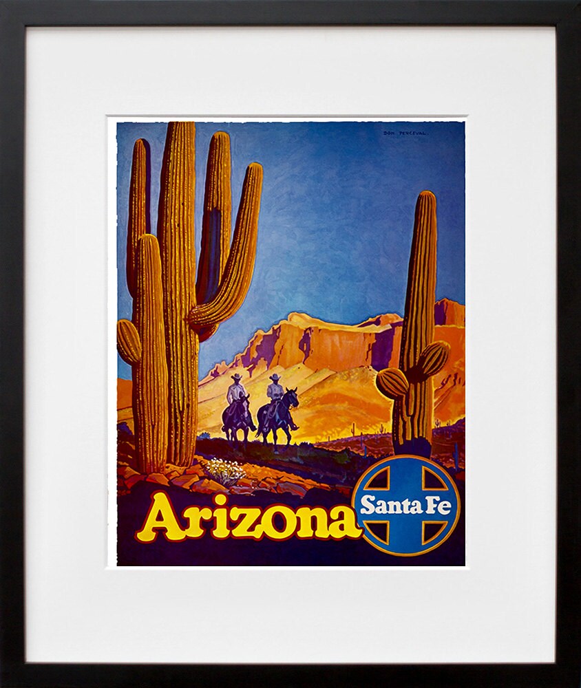 Arizona Santa Fe Poster