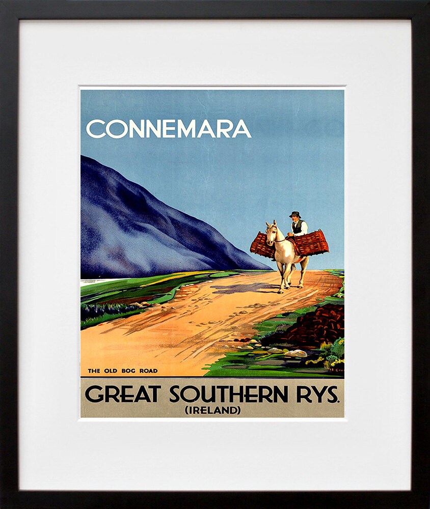Ireland Art Print Irish Travel Home Decor Poster (ZT263)