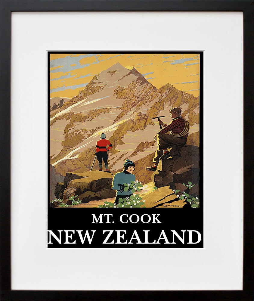 New Zealand Art Print Travel Poster Home Decor (ZT345)