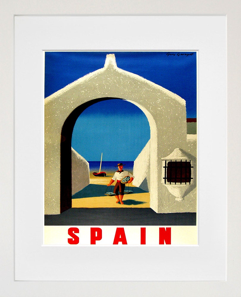 Spain Art Print Spanish Travel Poster Home Decor (ZT342)