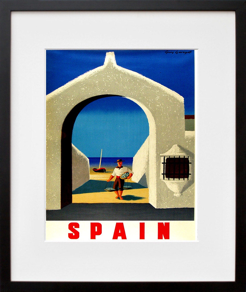 Spain Art Print Spanish Travel Poster Home Decor (ZT342)