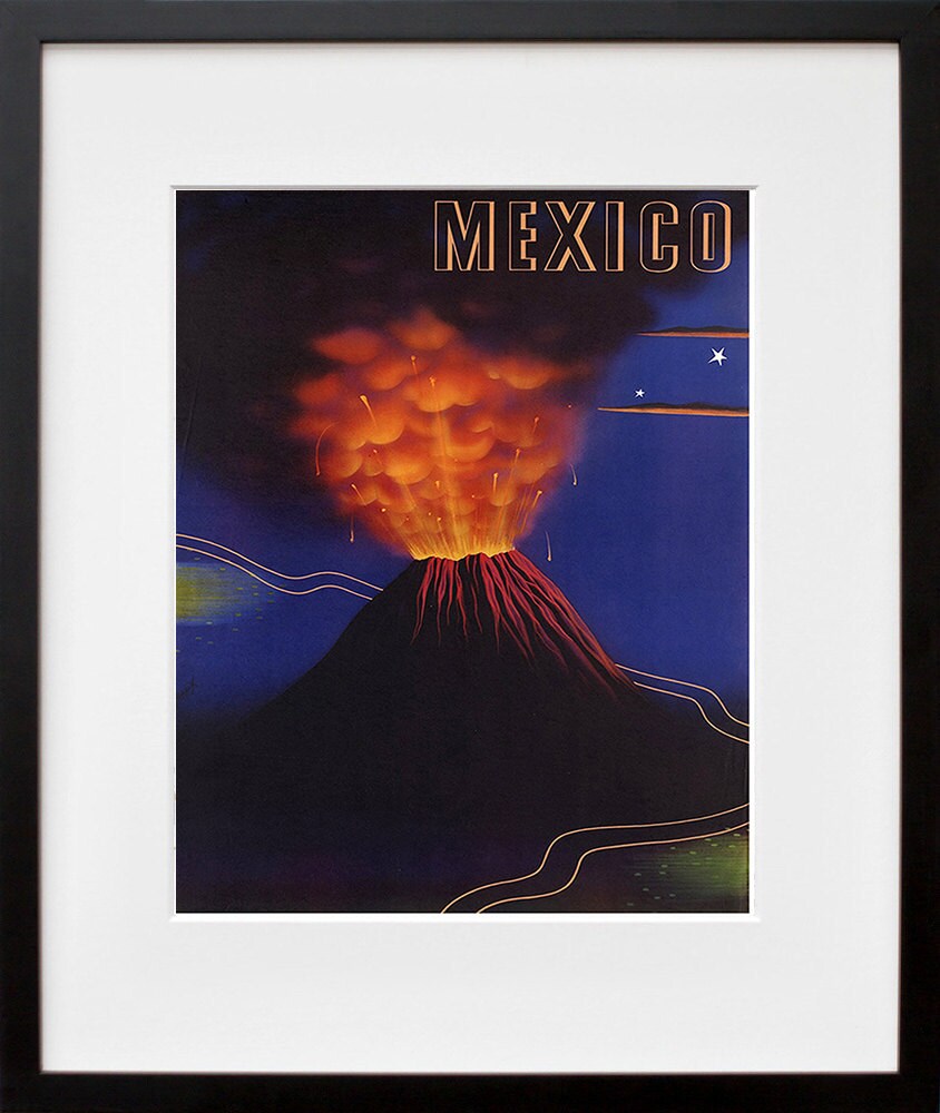 Mexico Travel Art Print Mexican Home Decor (ZT288)