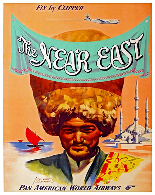 Mid Eastern Travel Art Print Home Decor (ZT326)