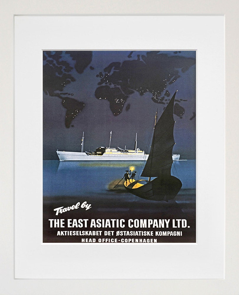 Cruise Line Travel Art Print Home Decor (ZT301)