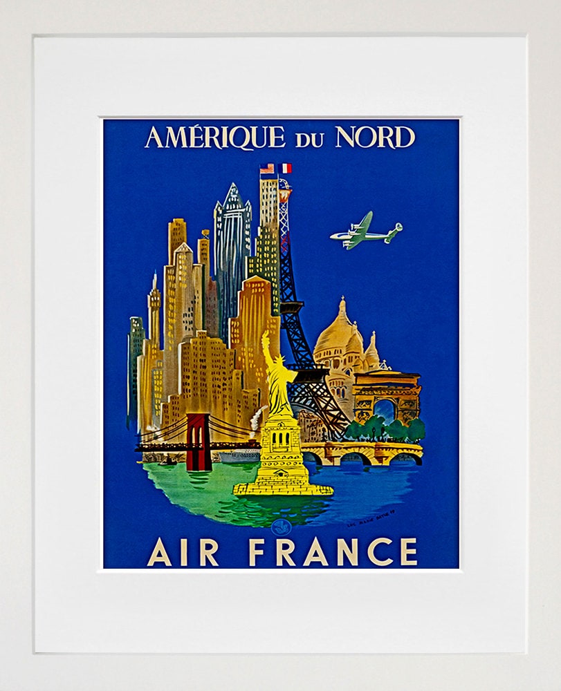 USA Travel Poster American Wall Art Print (ZT327)