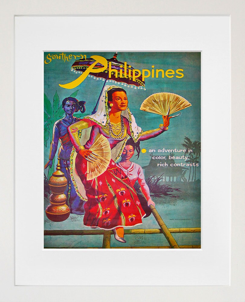 Philippines Travel Art Print Home Decor (ZT278)