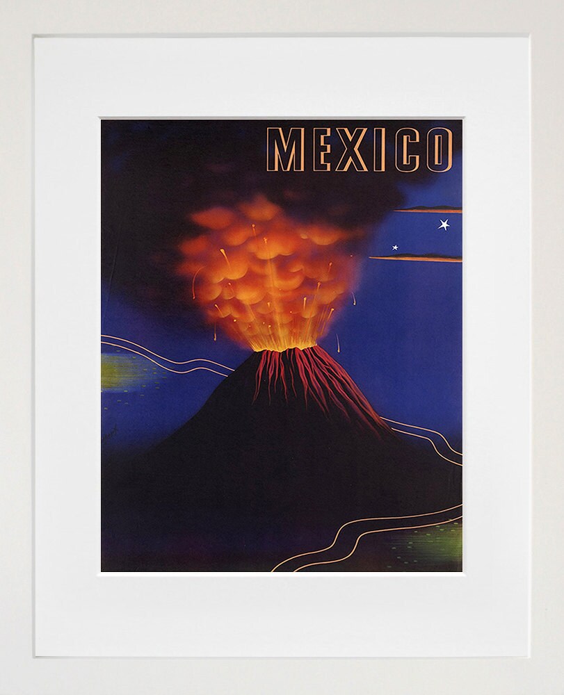 Mexico Travel Art Print Mexican Home Decor (ZT288)
