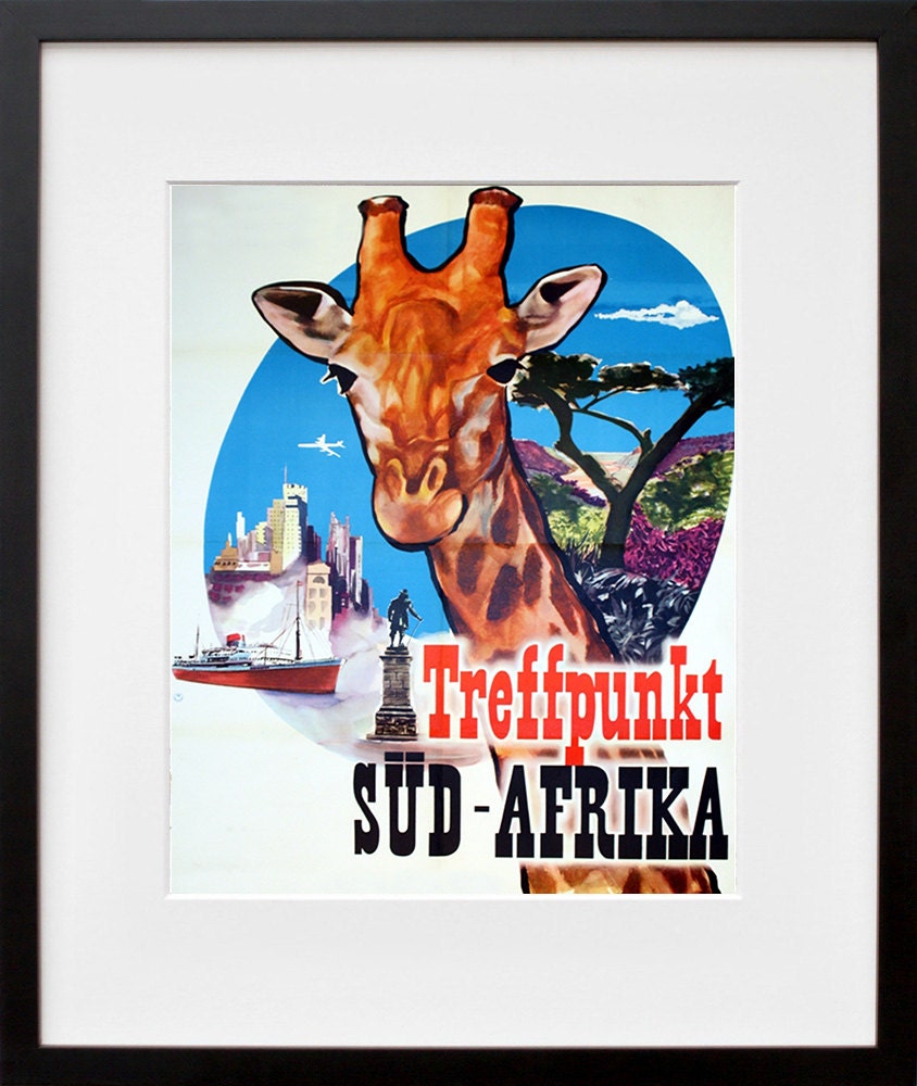 South Africa Travel Art Print Home Decor (ZT330)