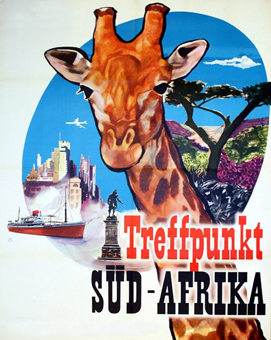 South Africa Travel Art Print Home Decor (ZT330)