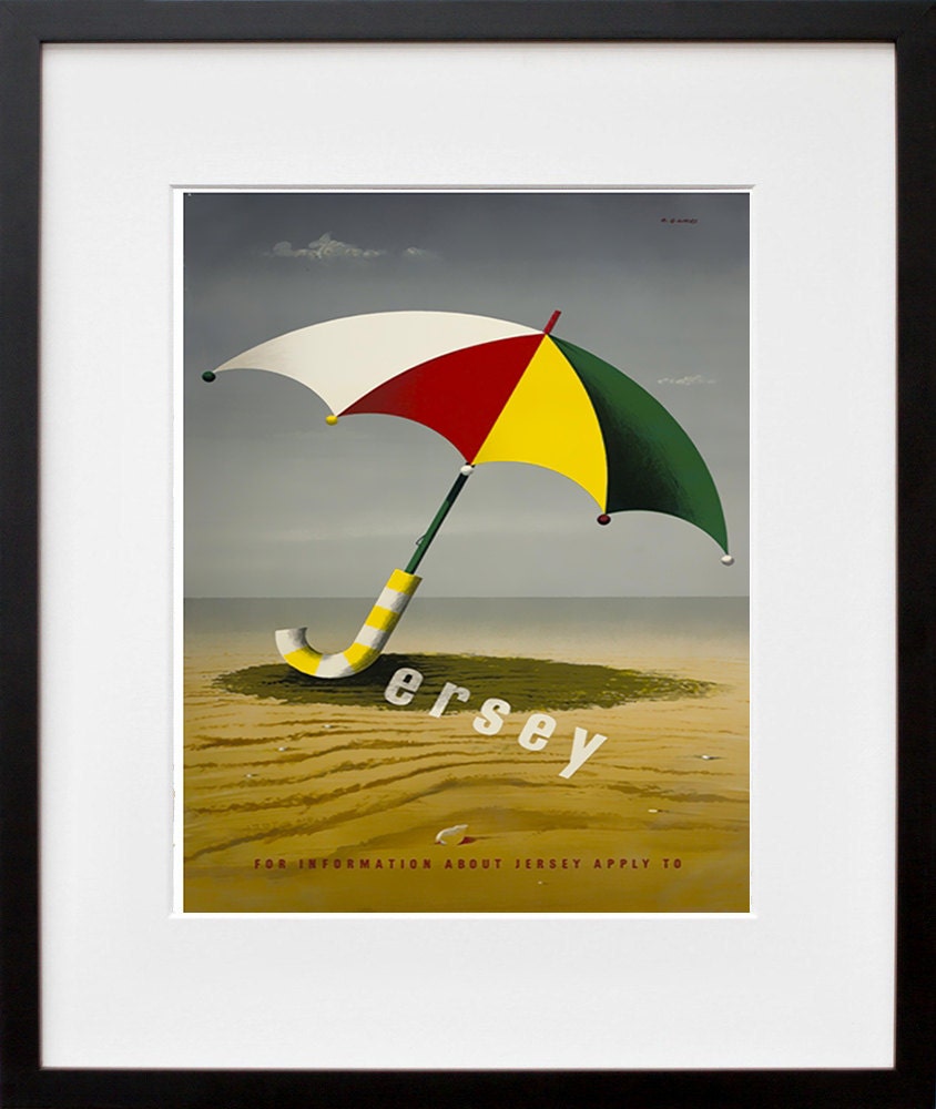 New Jersey Travel Print Poster Wall Art (XR122)