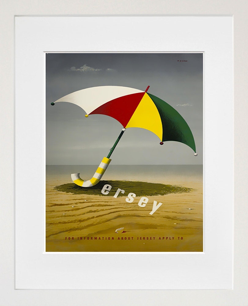 New Jersey Travel Print Poster Wall Art (XR122)
