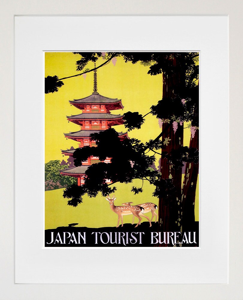 Japan Travel Art Poster Print Japanese Wall Decor (XR131)