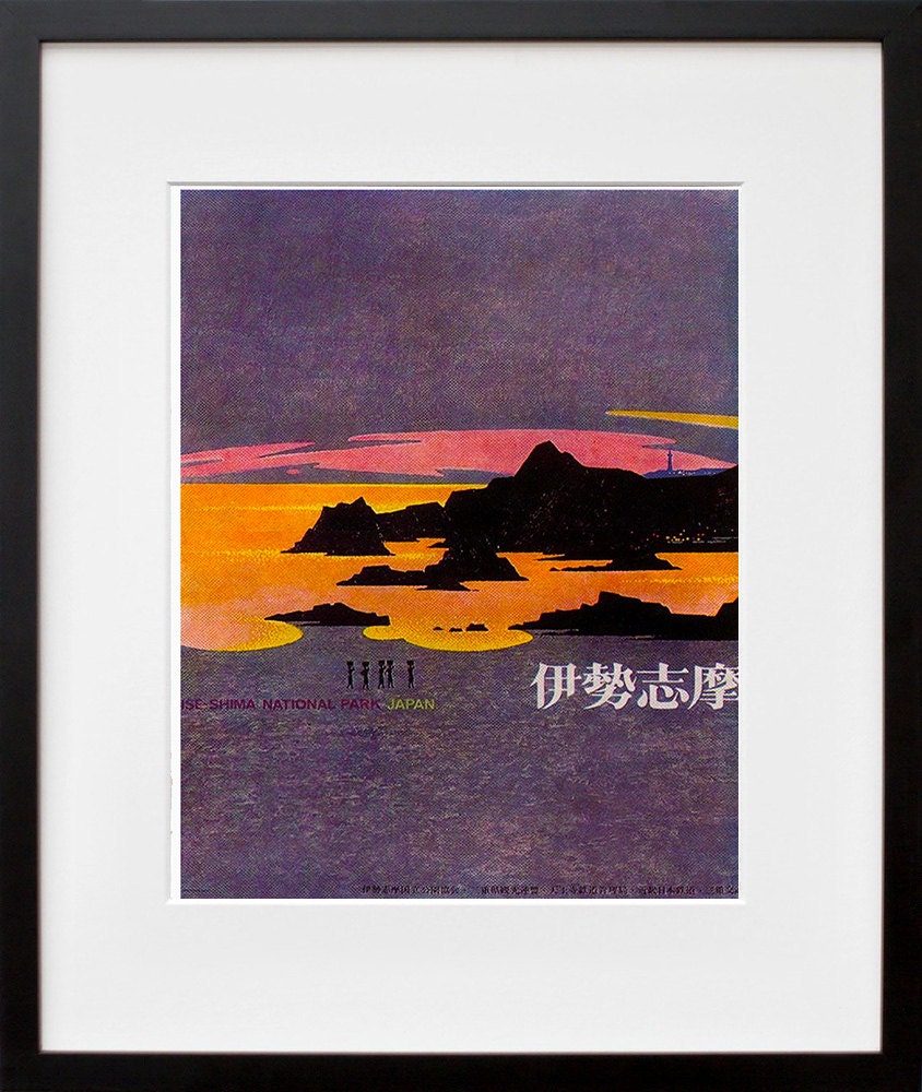 Japanese Fine Art Poster Travel Print Japan Wall Decor (XR136)