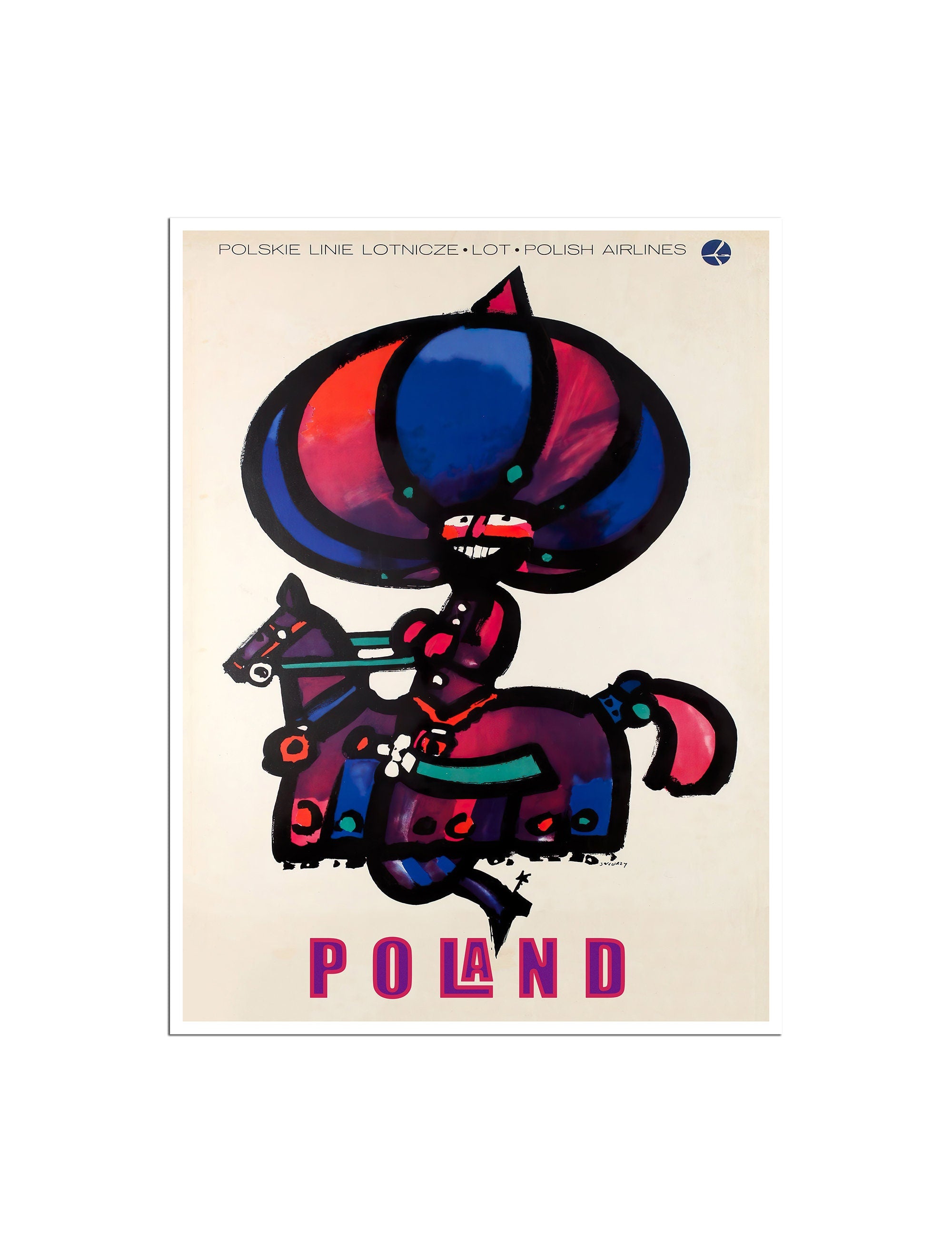Poland Travel Poster Vintage Polish Art Print (XR4634)