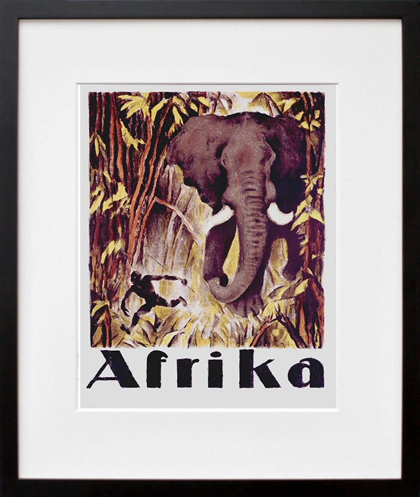 Africa Travel Poster