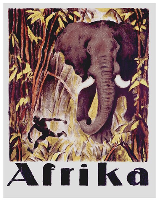 Africa Travel Poster African Art Print Home Decor (ZT393)