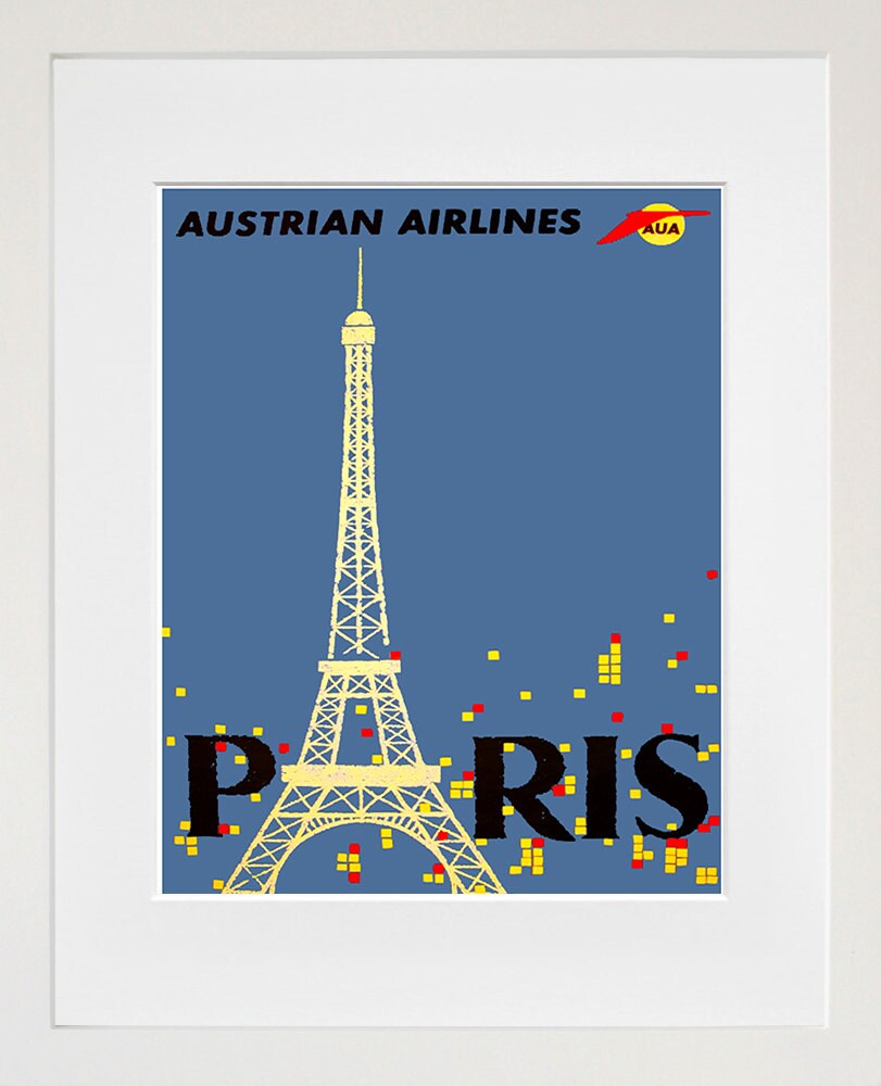 Paris Art Travel Poster France Print Home Decor (ZT367)