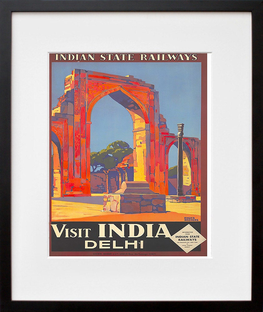 India Travel Art Poster Print Home Decor (XR188)