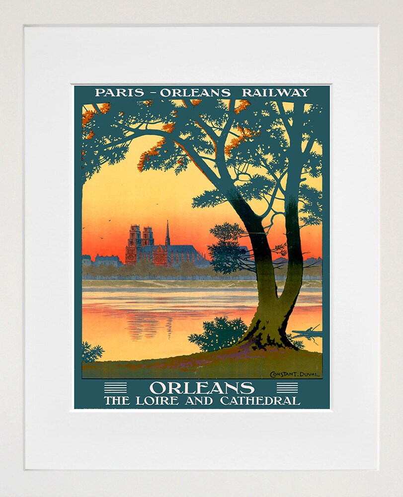 French Travel Poster France Art Print Home Decor (XR174)