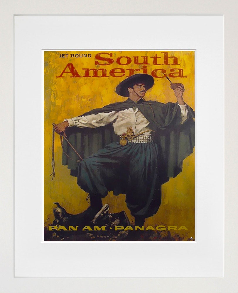 South America Travel Poster Art Print Home Decor (XR152)