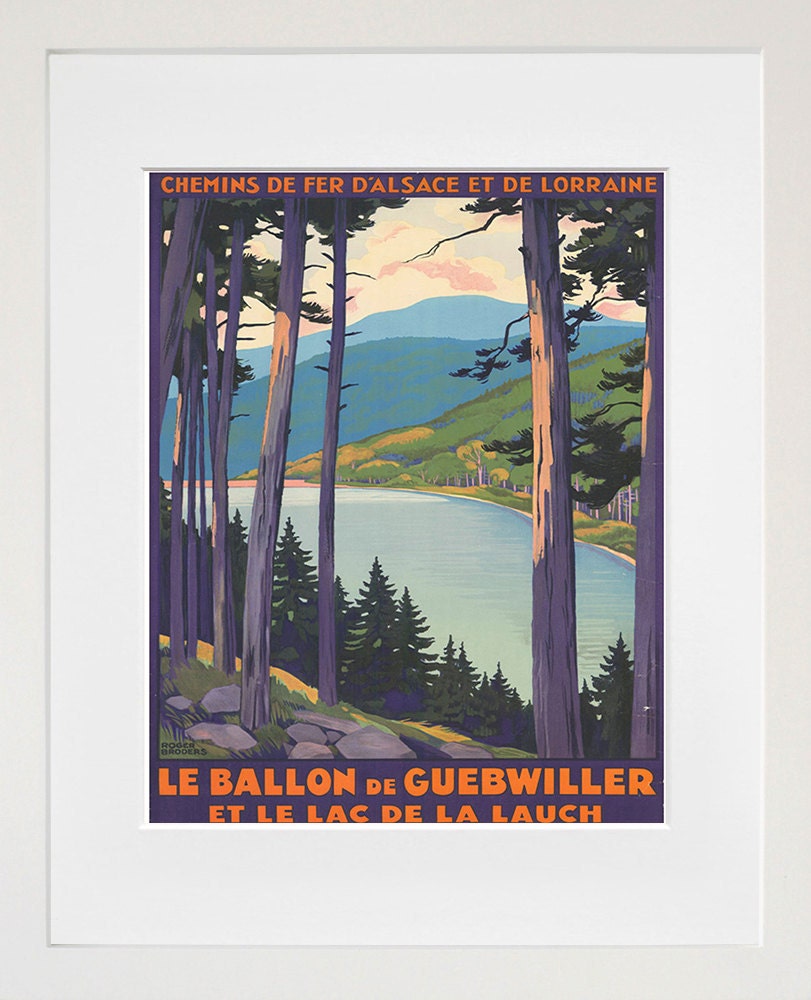 French Travel Poster France Art Print Home Decor (XR176)