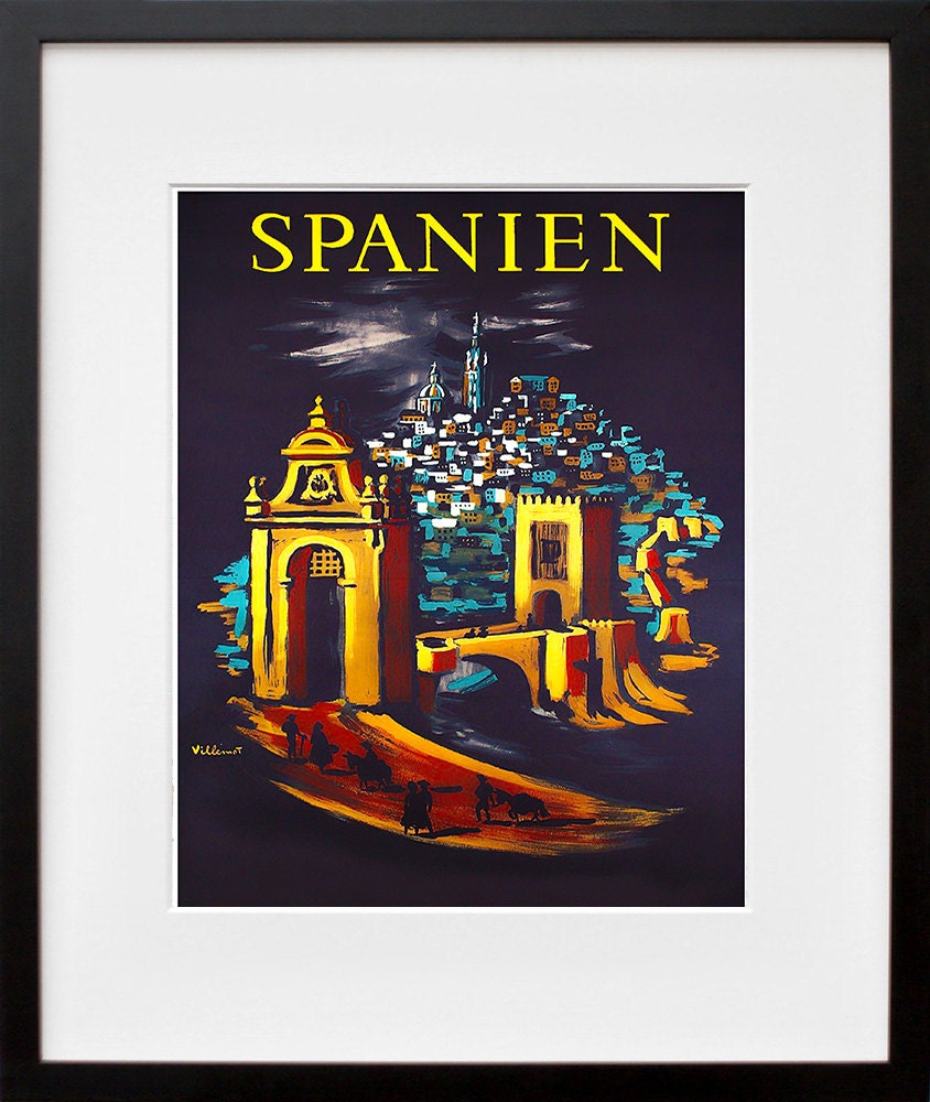 Spain Wall Art Spanish Print Travel Poster Home Decor (ZT645)