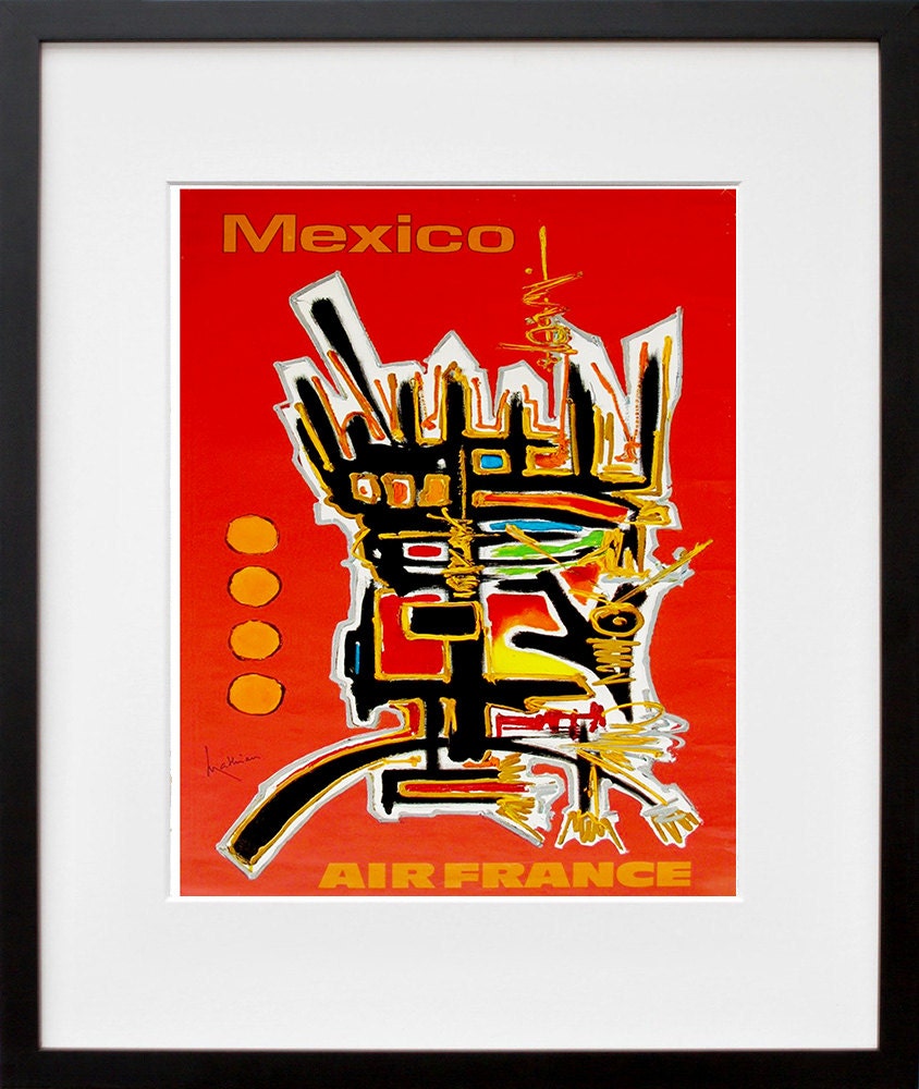 Mexican Wall Art Mexico Print Travel Poster Home Decor (ZT653)