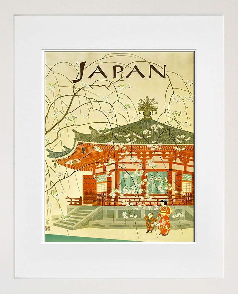 Japanese Wall Art Japan Print Travel Poster Home Decor (ZT671)