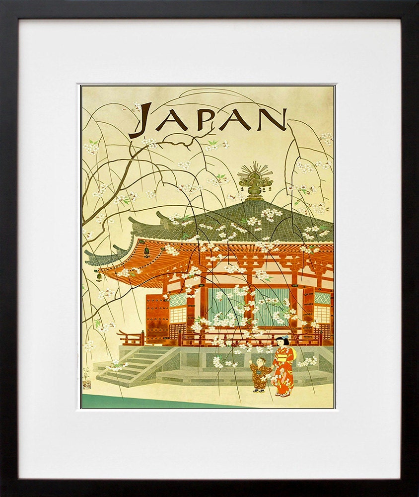 Japanese Wall Art Japan Print Travel Poster Home Decor (ZT671)