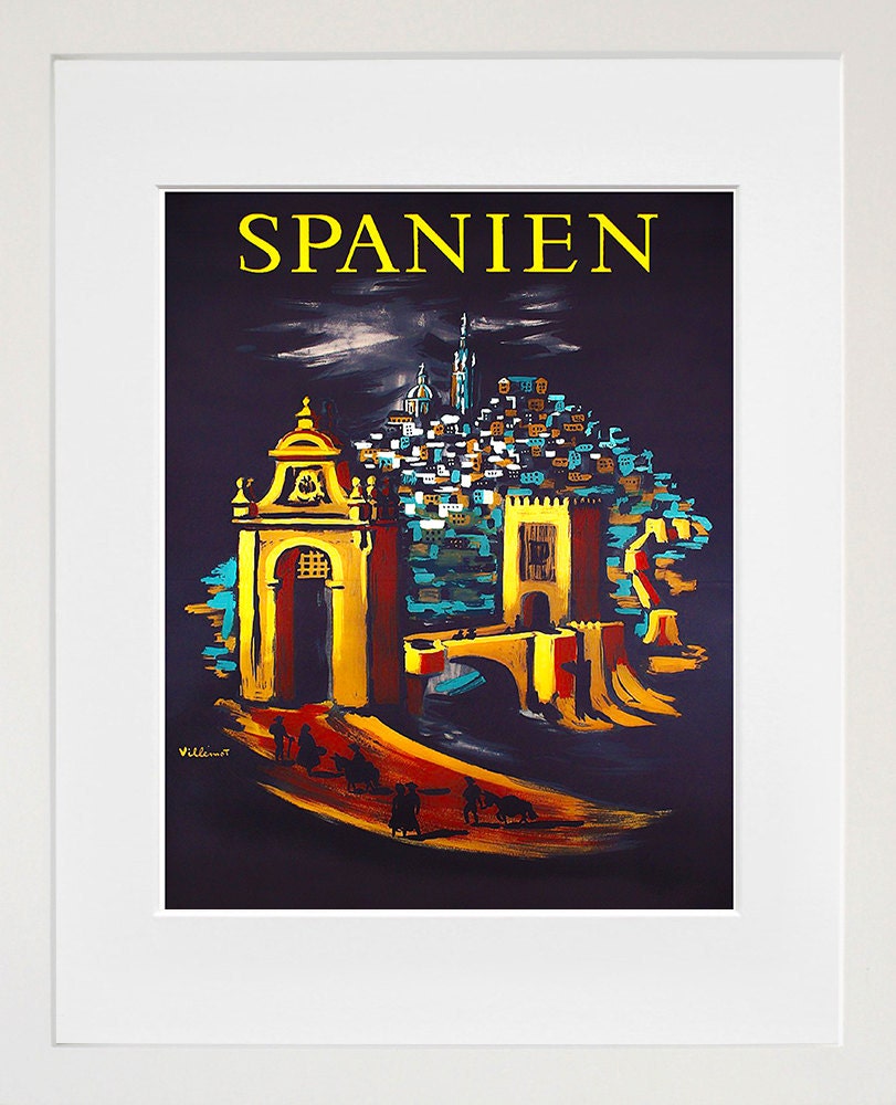 Spain Wall Art Spanish Print Travel Poster Home Decor (ZT645)