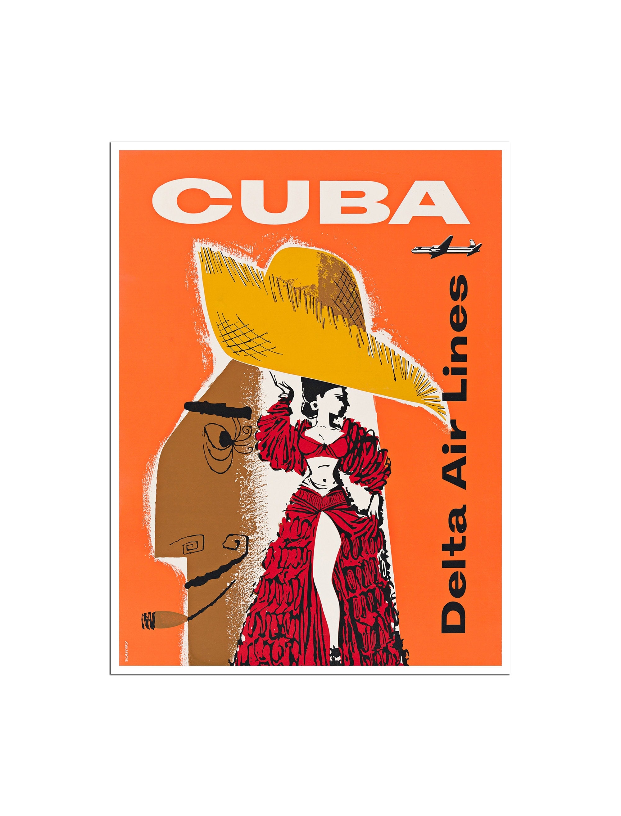 Cuba Travel Poster Vintage Cuban Art Print Wall Decor (XR3286)