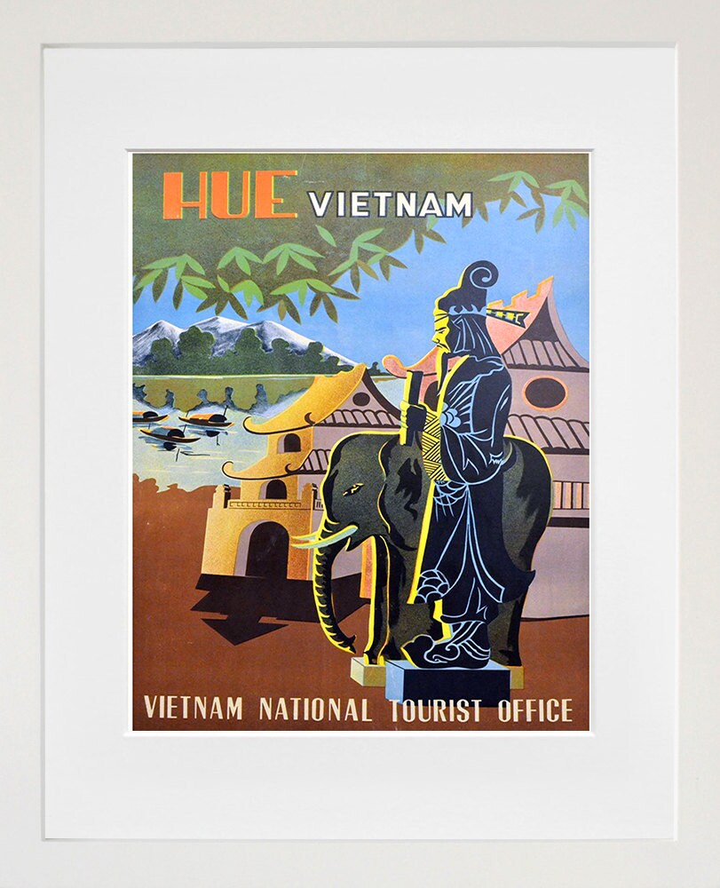 Vietnam Art Sign Wall Decor Travel Poster Print (XR392)