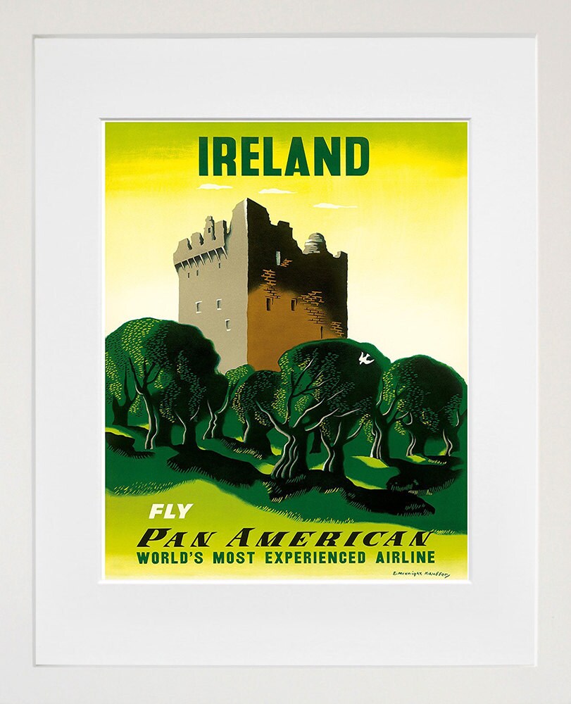 Ireland Travel Art Sign Wall Decor Irish Poster Print (XR328)