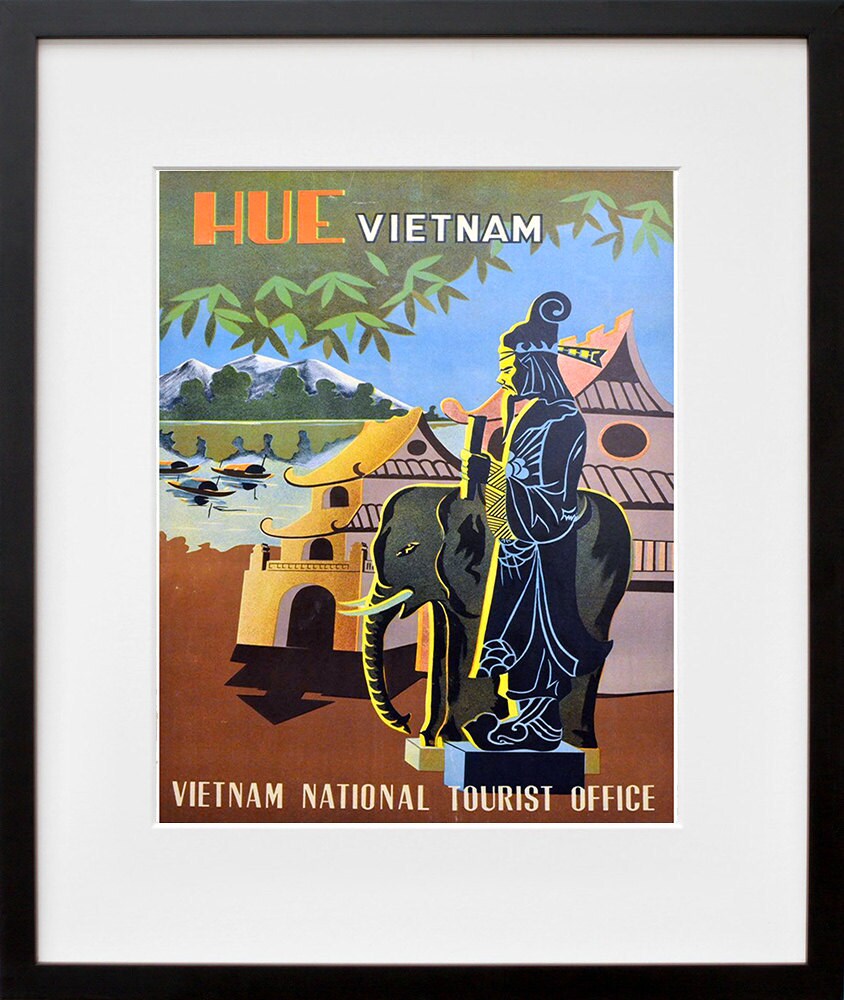 Vietnam Art Sign Wall Decor Travel Poster Print (XR392)