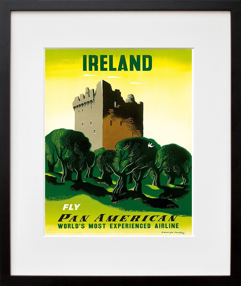 Ireland Travel Art Sign Wall Decor Irish Poster Print (XR328)
