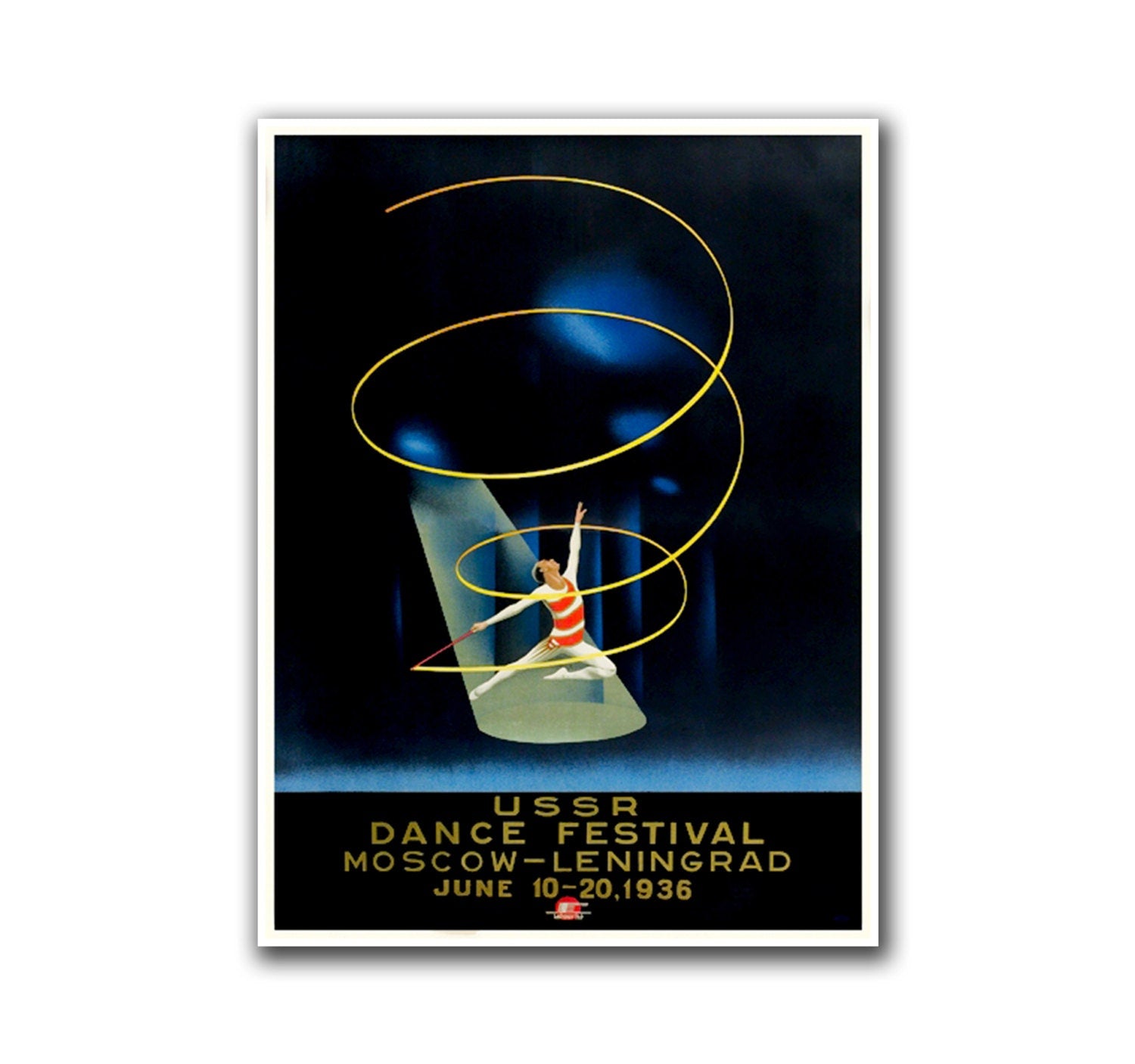 Ballet Dancing Wall Art Sports Poster (H133)