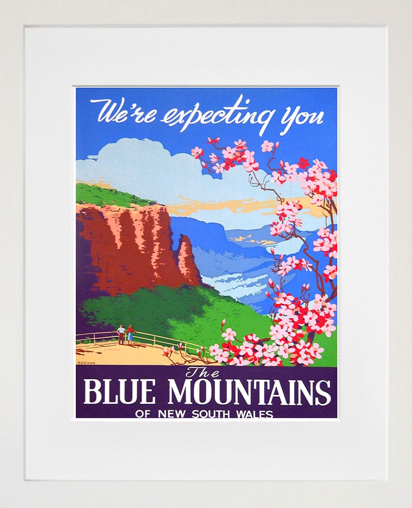 Australia Travel Poster Vintage Art Sign Retro Print (XR362)