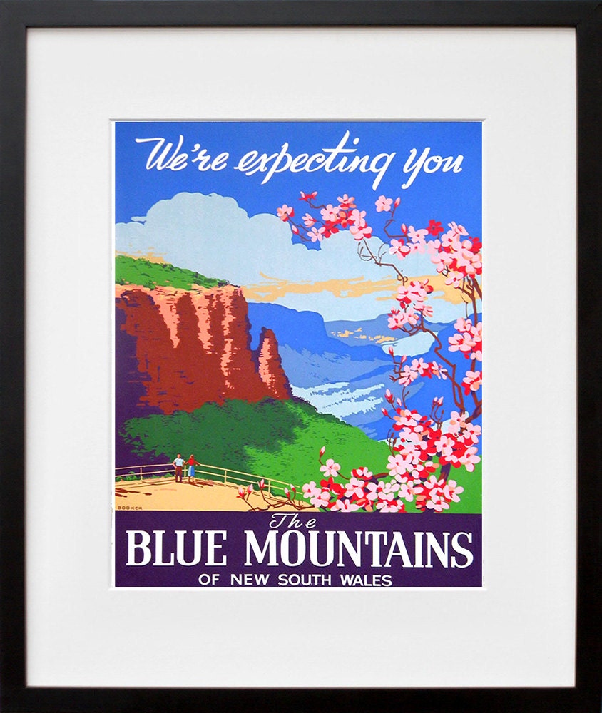 Australia Travel Poster Vintage Art Sign Retro Print (XR362)